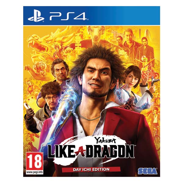 Yakuza: Like és Dragon [PS4] - BAZÁR (használt termék)