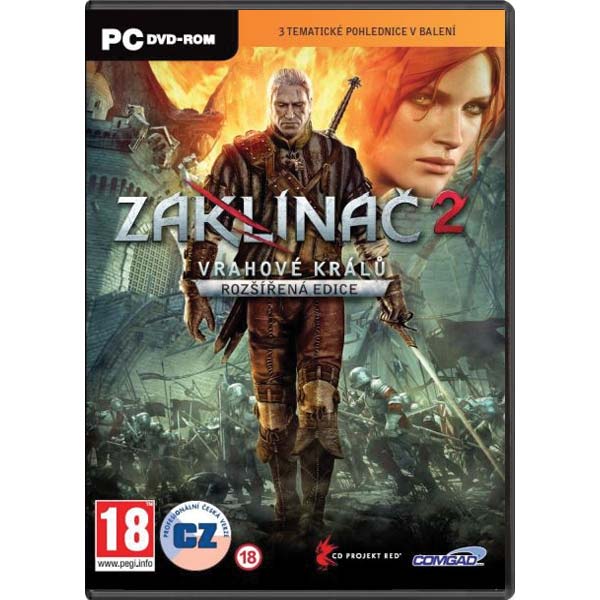 Zaklínač 2: Vrahovia kráľov CZ (Enhanced Kiadás) - PC akciós termékkép 1