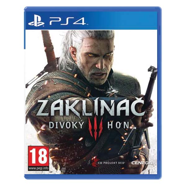 Zaklínač 3: Divoký hon CZ [PS4] - BAZÁR (használt termék)