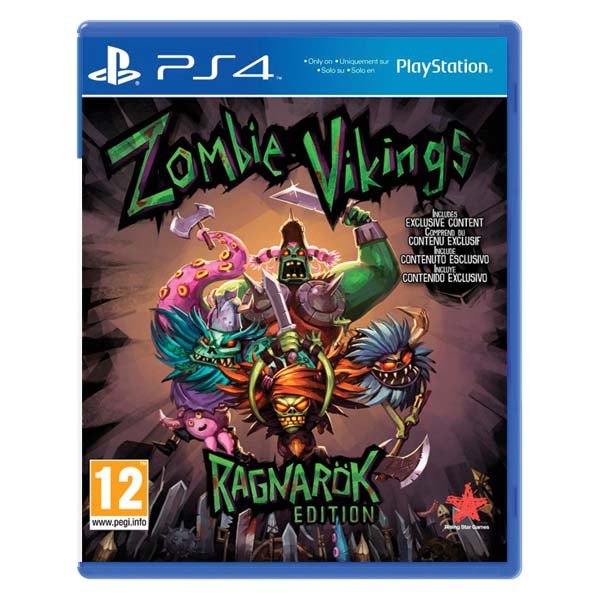 Zombie Vikings (Ragnarok Edition) [PS4] - BAZÁR (használt áru)