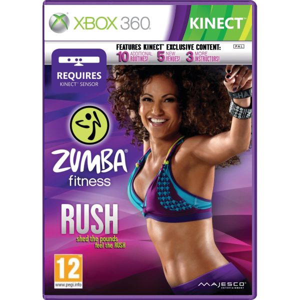 Zumba Fitness: Rush [XBOX 360] - BAZÁR (használt termék)