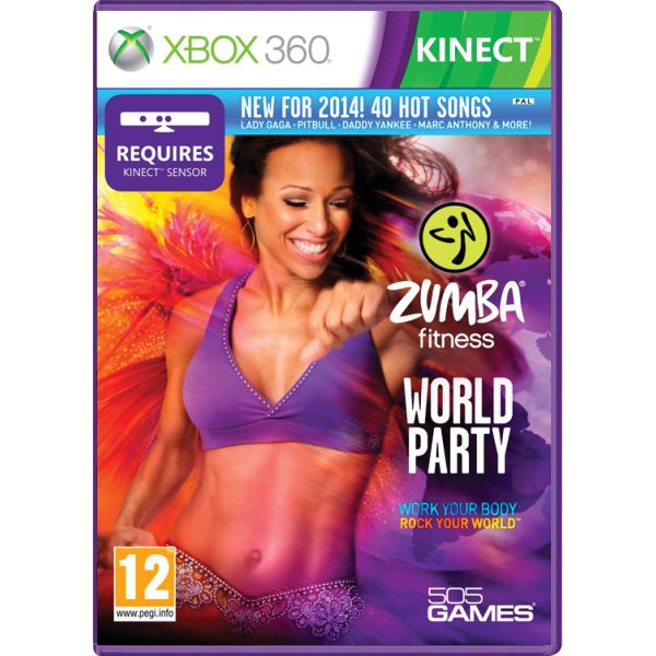 Zumba Fitness: World Party [XBOX 360] - BAZÁR (használt termék)