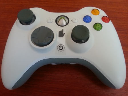 Microsoft Xbox 360 Wireless Controller,white- BAZÁR (Használt áru)