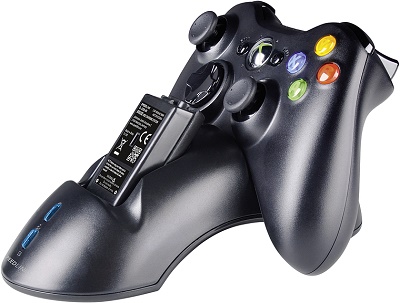 Speed-Link Bridge USB Charging System for Xbox 360 Gamepad, black - BAZÁR (használt termék , 6 hónap garancia)