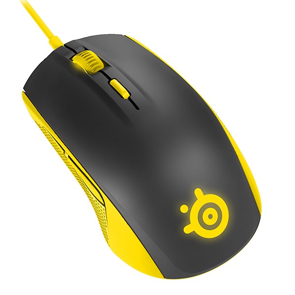 SteelSeries Rival 100, proton yellow