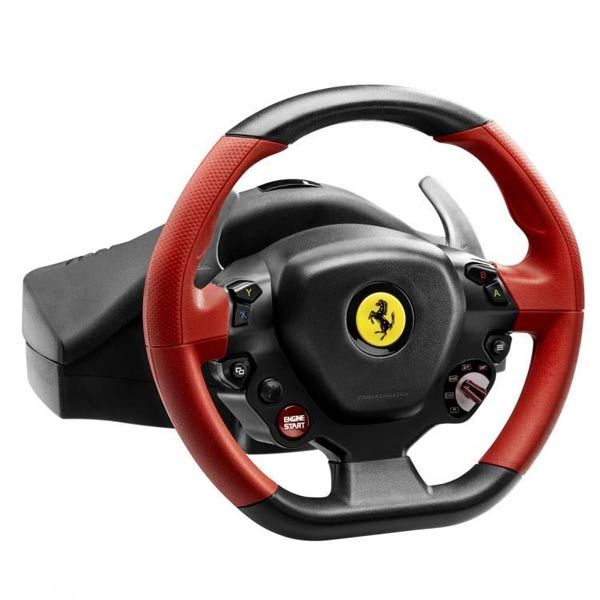 Versenykormány Thrustmaster Ferrari 458 Spider Xbox One számára Versenykormány Thrustmaster Ferrari 458 Spider Xbox One számára
