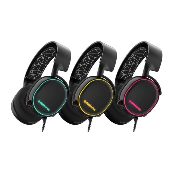 Steelseries Arctis 5 (2019 Kiadás) játékos fülhallgató, fekete Steelseries Arctis 5 (2019 Kiadás) játékos fülhallgató, fekete