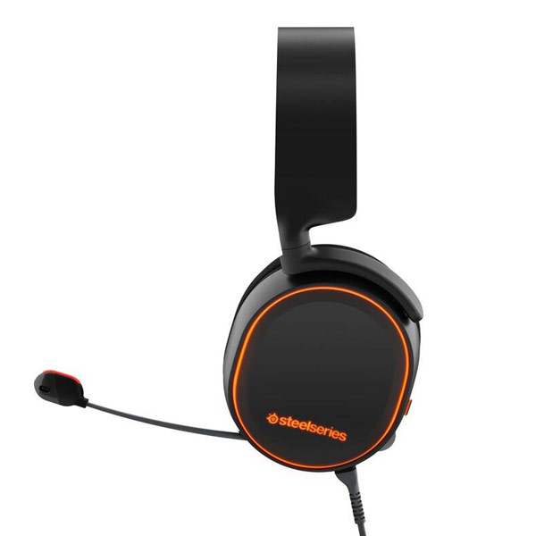 Steelseries Arctis 5 (2019 Kiadás) játékos fülhallgató, fekete