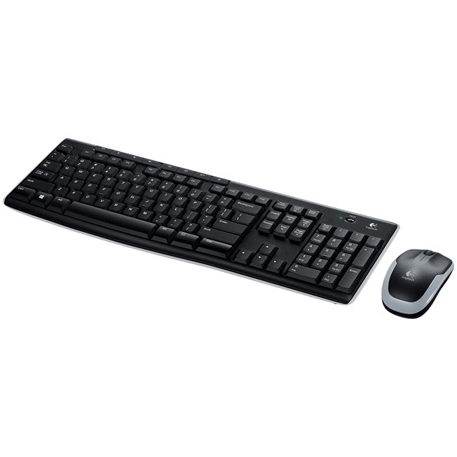 Logitech Wireless Set-Keyboard and Mouse MK270, CZ