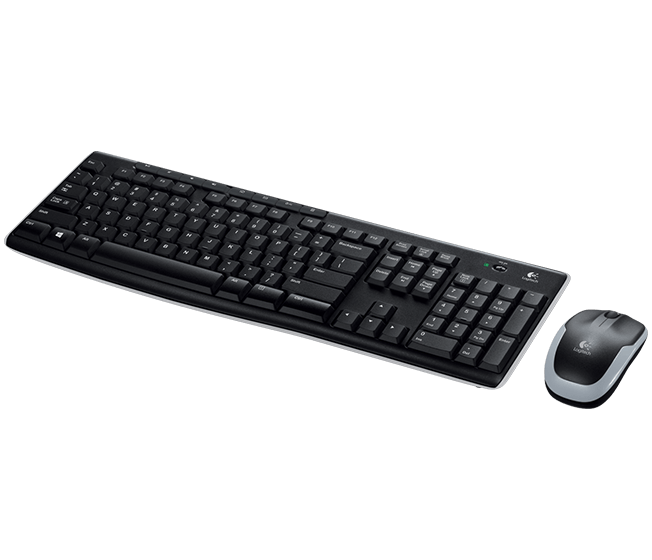 Logitech Wireless Set-Keyboard and Mouse MK270, CZ