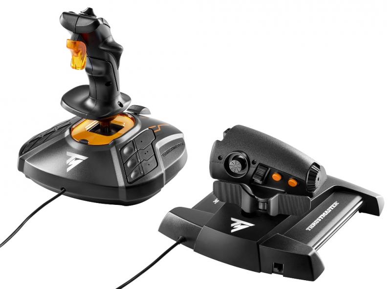 Thrustmaster T16000M FCS + Thrustmaster Gázpedál TWCS Throttle