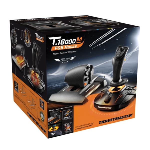 Thrustmaster T16000M FCS + Thrustmaster Gázpedál TWCS Throttle