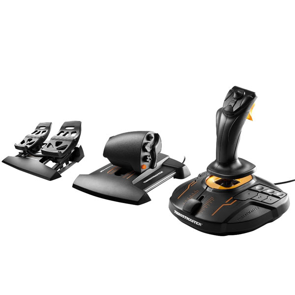 Thrustmaster T16000M FCS + Thrustmaster Gézpedál TWCS Throttle + pedál szett