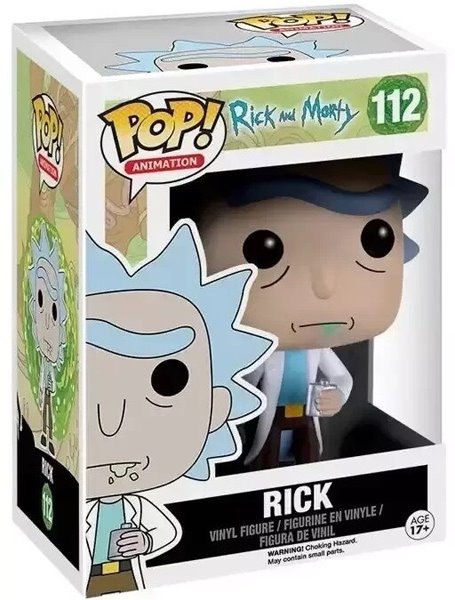 POP! Rick with Bottle (Rick and Morty)