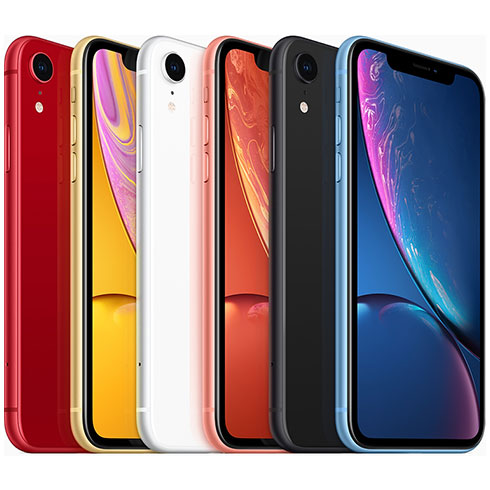 iPhone XR, 64GB, coral