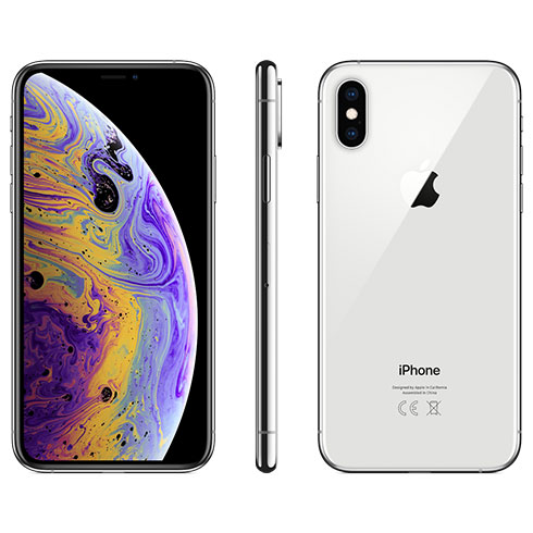 iPhone Xs, 512GB, ezüst