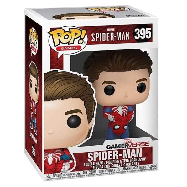 POP! Unmasked Spider-Man (Spider-Man Games)