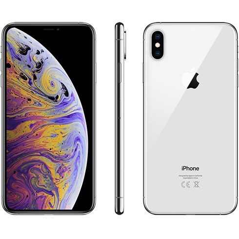Apple iPhone Xs Max, 256GB | Silver, C kategória - használt, 12 hónap garancia