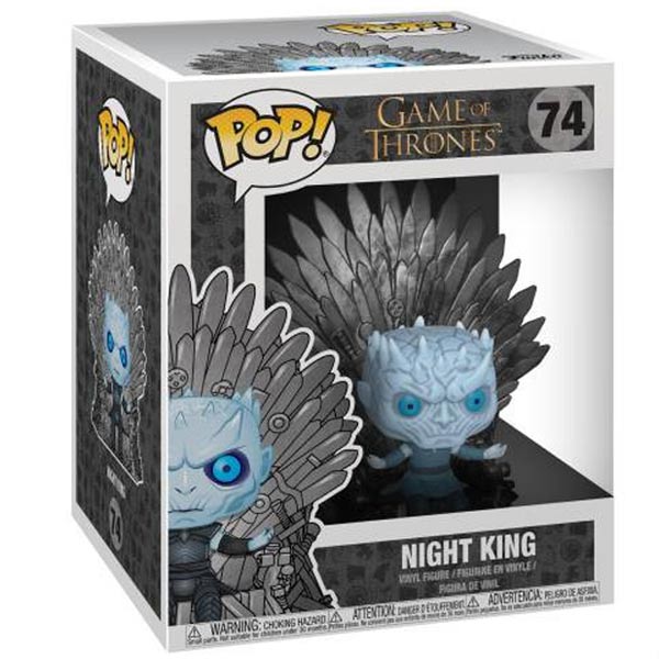 POP! Night King on Iron Throne Deluxe (Game of Thrones) 15 cm POP! Night King on Iron Throne Deluxe (Game of Thrones) 15 cm