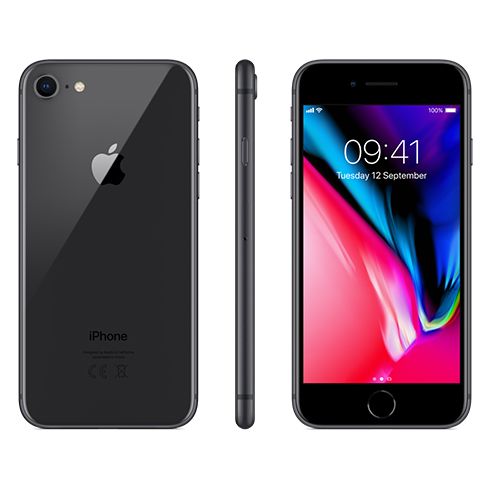 Apple iPhone 8, 256GB | Space Gray, C kategória - használt, 12 hónap garancia