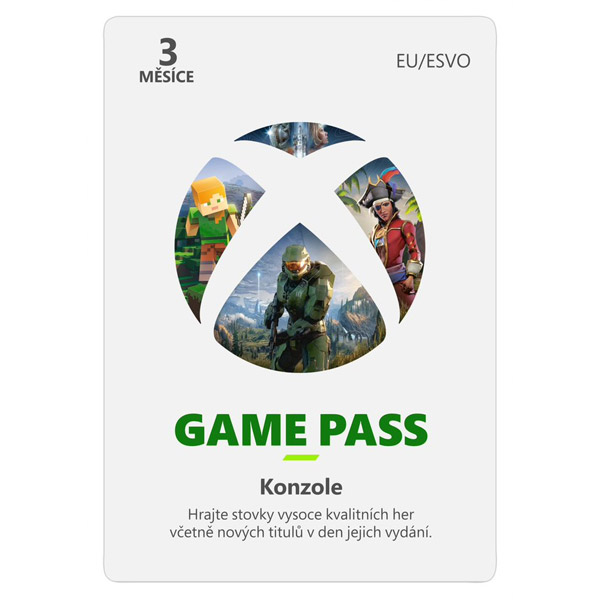 Xbox Game Pass 3 havi előfizetés