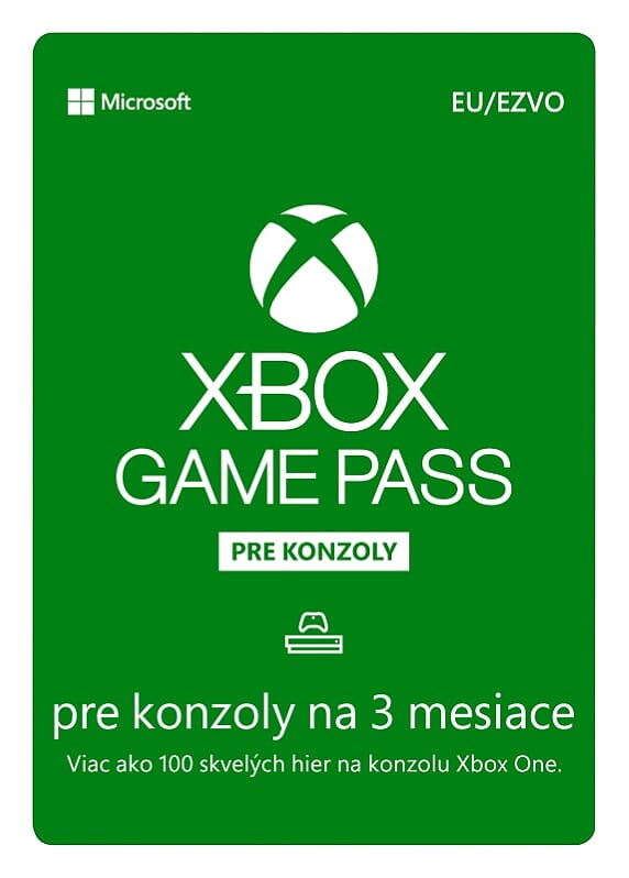 Xbox Game Pass 3 havi előfizetés