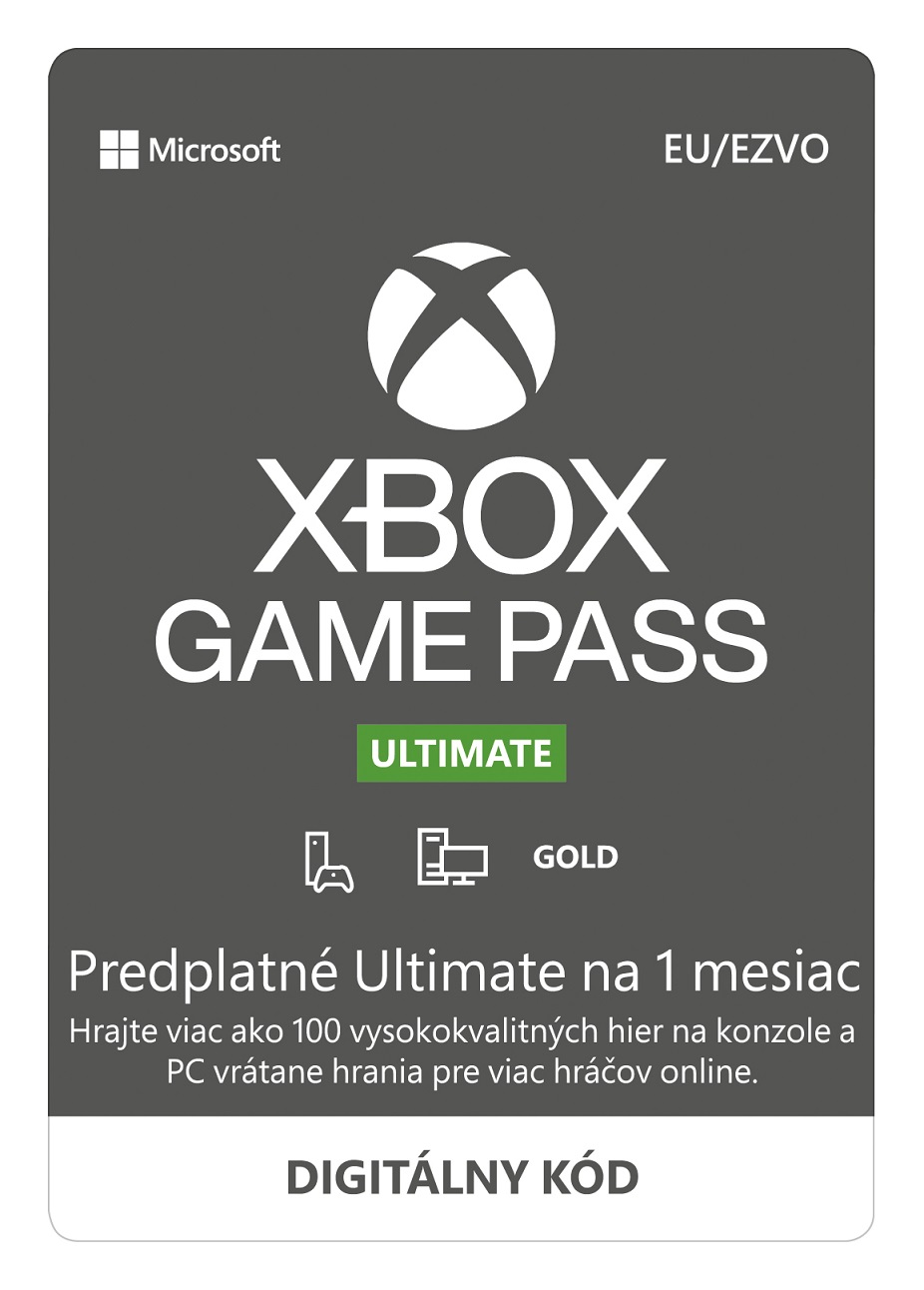 Xbox Ultimate Game Pass 1 havi előfizetés