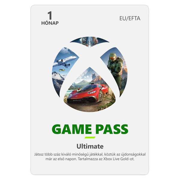 Xbox Ultimate Game Pass 1 havi előfizetés