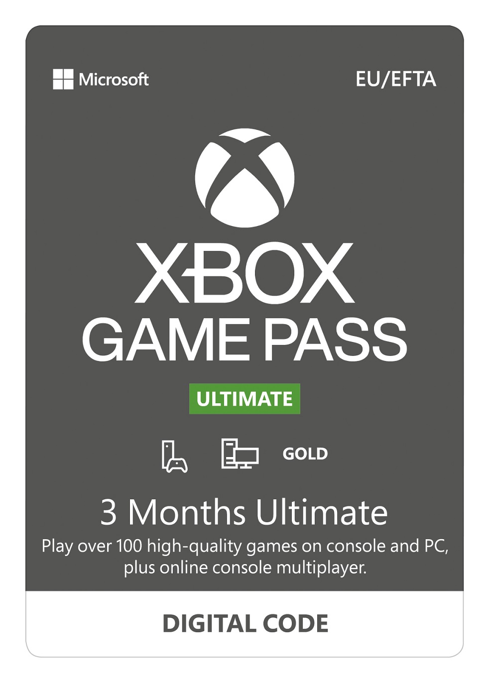 Xbox Ultimate Game Pass 3 havi előfizetés