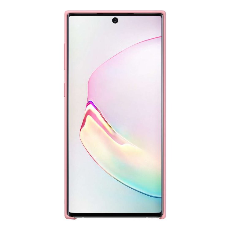 Samsung Silicone Cover EF-PN970TPE tok Samsung Galaxy Note 10 számára - N970F, Rózsaszín Samsung Silicone Cover EF-PN970TPE tok Samsung Galaxy Note 10 számára - N970F, Rózsaszín