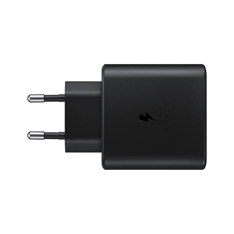 Gyorstöltő Samsung 45W USB-C kábellel, black