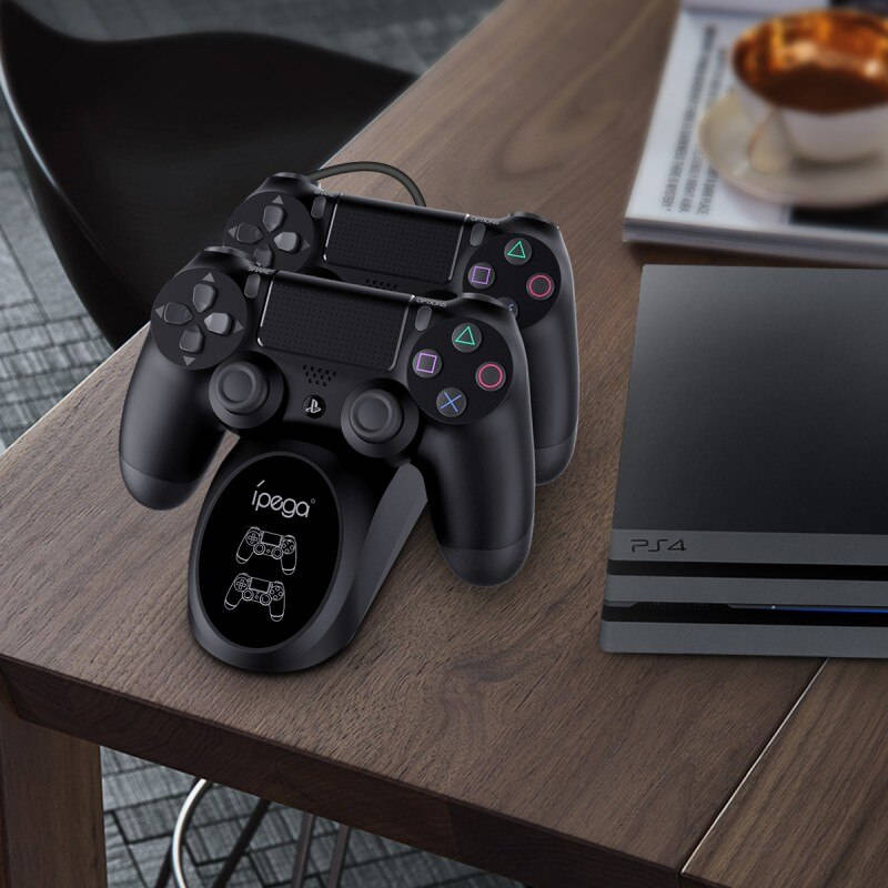Duális töltőállomás iPega 9180 for PS4 DualShock Duális töltőállomás iPega 9180 for PS4 DualShock