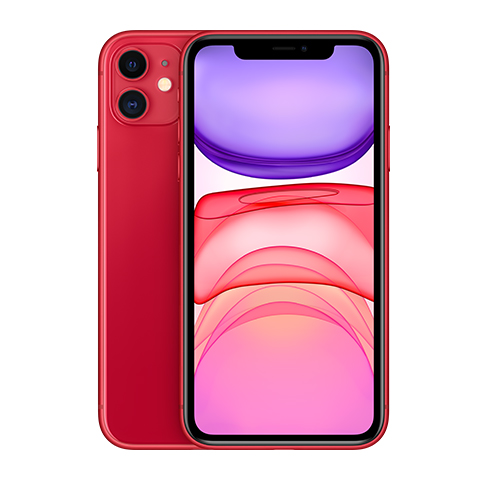 iPhone 11, 128GB, red