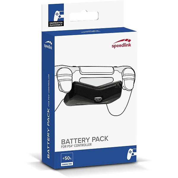 Speedlink akkumulátor vezérlőhöz PS4, Fekete Speedlink akkumulátor vezérlőhöz PS4, Fekete