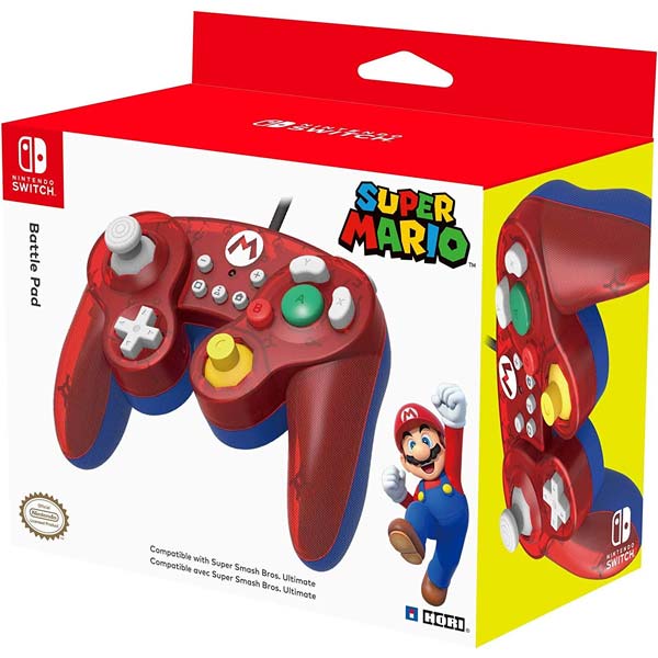HORI Battle Pad konzoly Nintendo Switch (Mario Edition)