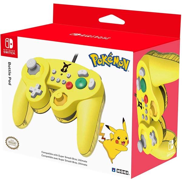 HORI Battle Pad konzoly Nintendo Switch (Pikachu Edition)