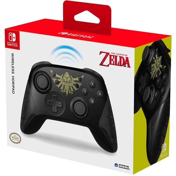 HORI Wireless Horipad rechargable Controller for Nintendo Switch (Zelda Edition)