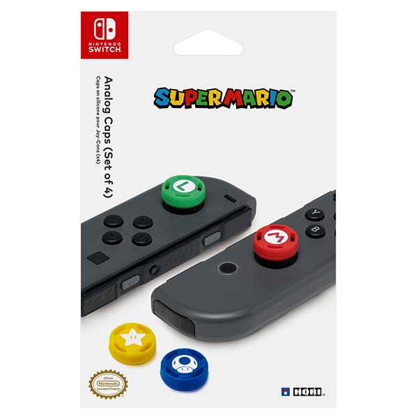 HORI Joy-Con gumi sapka analóg karra (Super Mario) HORI Joy-Con gumi sapka analóg karra (Super Mario)