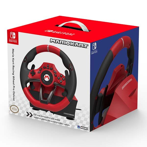 Volant Racing Wheel Pro Deluxe Nintendo Switch (Mario Kart) Volant Racing Wheel Pro Deluxe Nintendo Switch (Mario Kart)