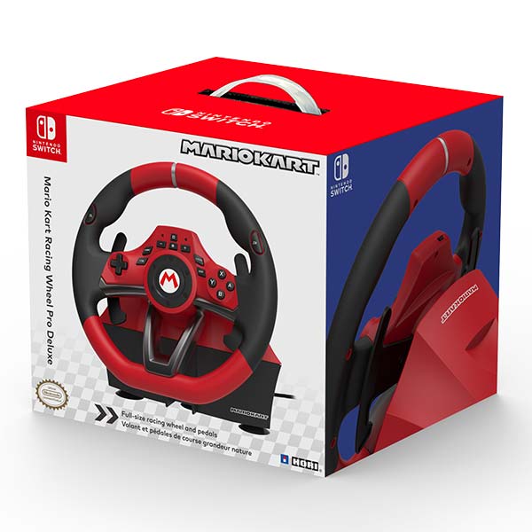 Volant Racing Wheel Pro Deluxe Nintendo Switch (Mario Kart) Volant Racing Wheel Pro Deluxe Nintendo Switch (Mario Kart)