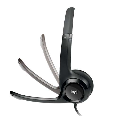 Logitech Sztereó USB Fejhallgató H390