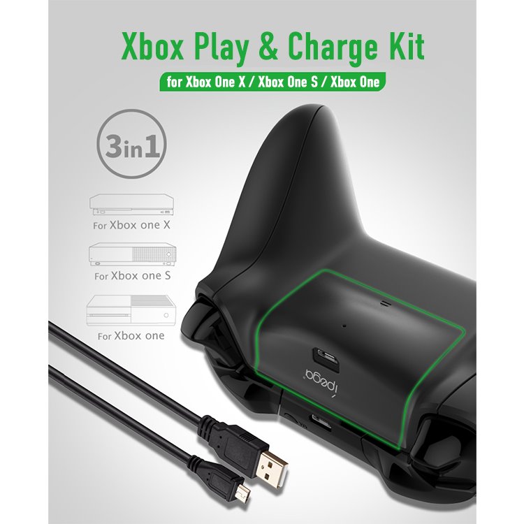 iPega XB001 Play & Charge Kit Xbox One / One S/ One X vezérlőkhöz iPega XB001 Play & Charge Kit Xbox One / One S/ One X vezérlőkhöz