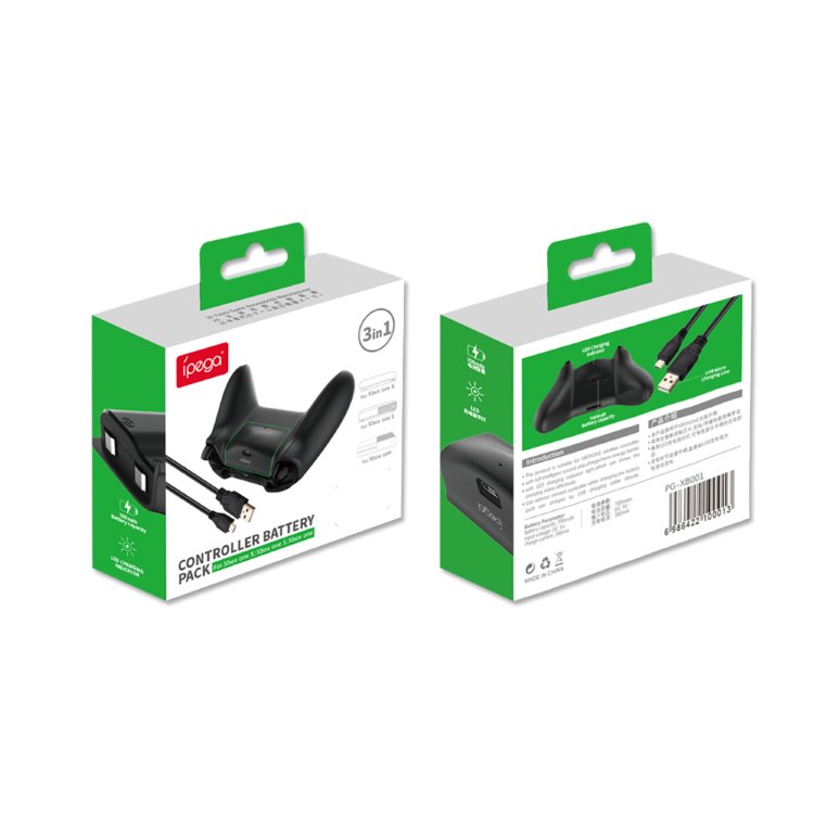 iPega XB001 Play & Charge Kit Xbox One / One S/ One X vezérlőkhöz iPega XB001 Play & Charge Kit Xbox One / One S/ One X vezérlőkhöz