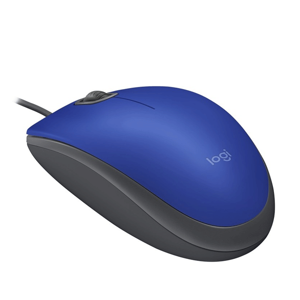 Irodai egér Logitech M110 Silent, kék