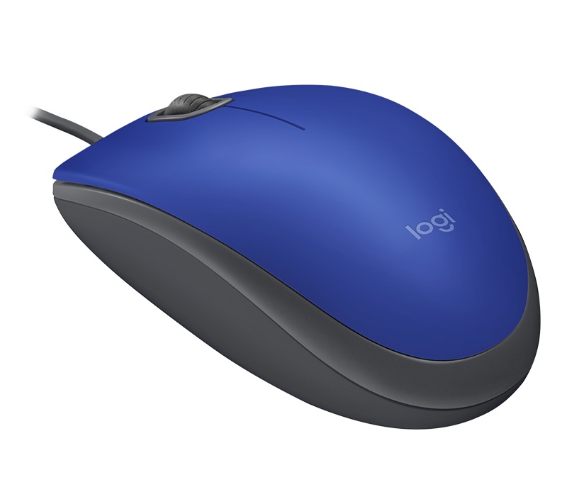 Irodai egér Logitech M110 Silent, kék Irodai egér Logitech M110 Silent, kék