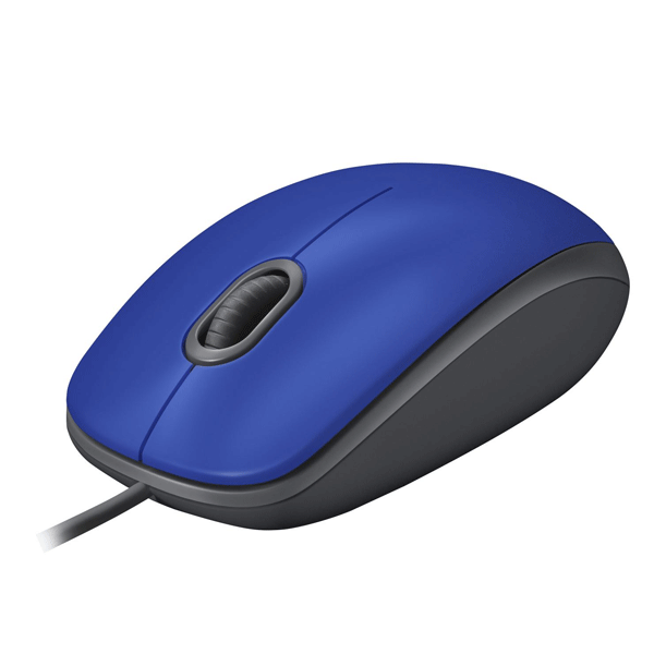 Irodai egér Logitech M110 Silent, kék