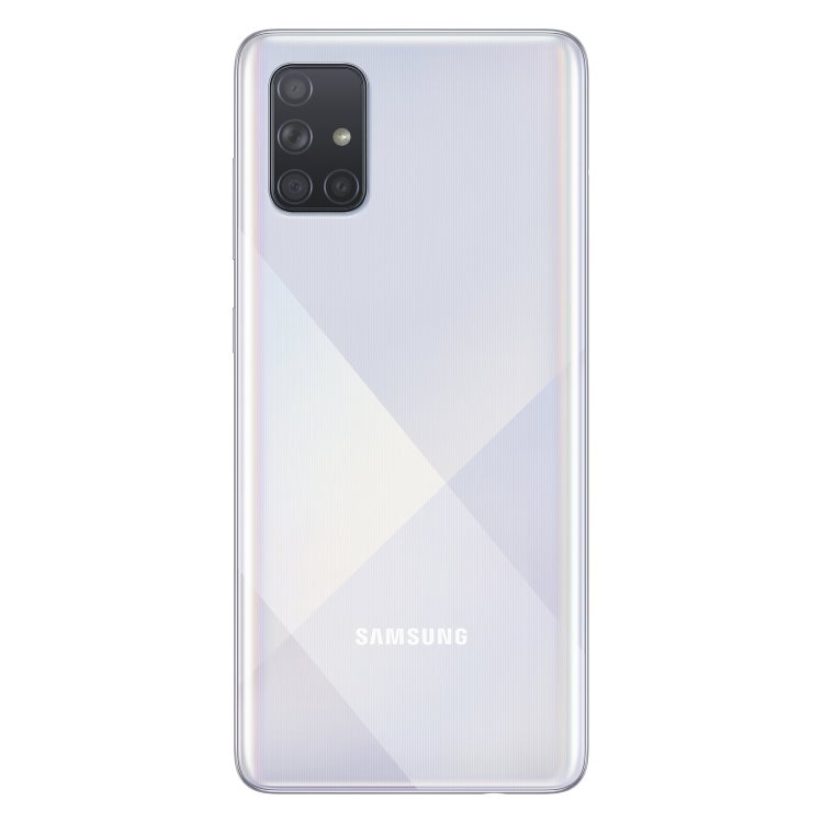 Samsung Galaxy A71 - A715F, 6/128GB, Dual SIM, Silver - SK disztribúció