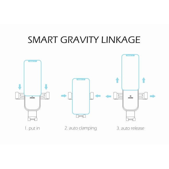 Swissten univerzális tartó S-Grip G2-AV4 szellőzőbe Swissten univerzális tartó S-Grip G2-AV4 szellőzőbe