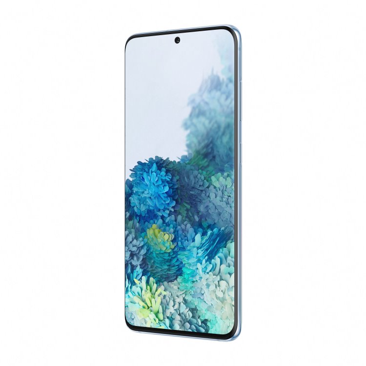 Samsung Galaxy S20 - G980F, Dual SIM, 8/128GB, Cloud Blue - EU disztribúció