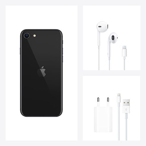 iPhone SE (2020), 64GB, Fekete